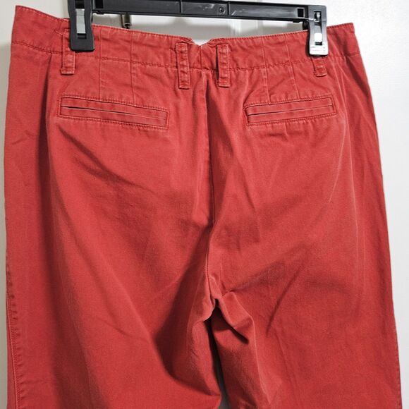 J. Crew Weathered Broke In Classic Twill Original Fit Chino Women's 10 Wide Leg - Picture 10 of 11